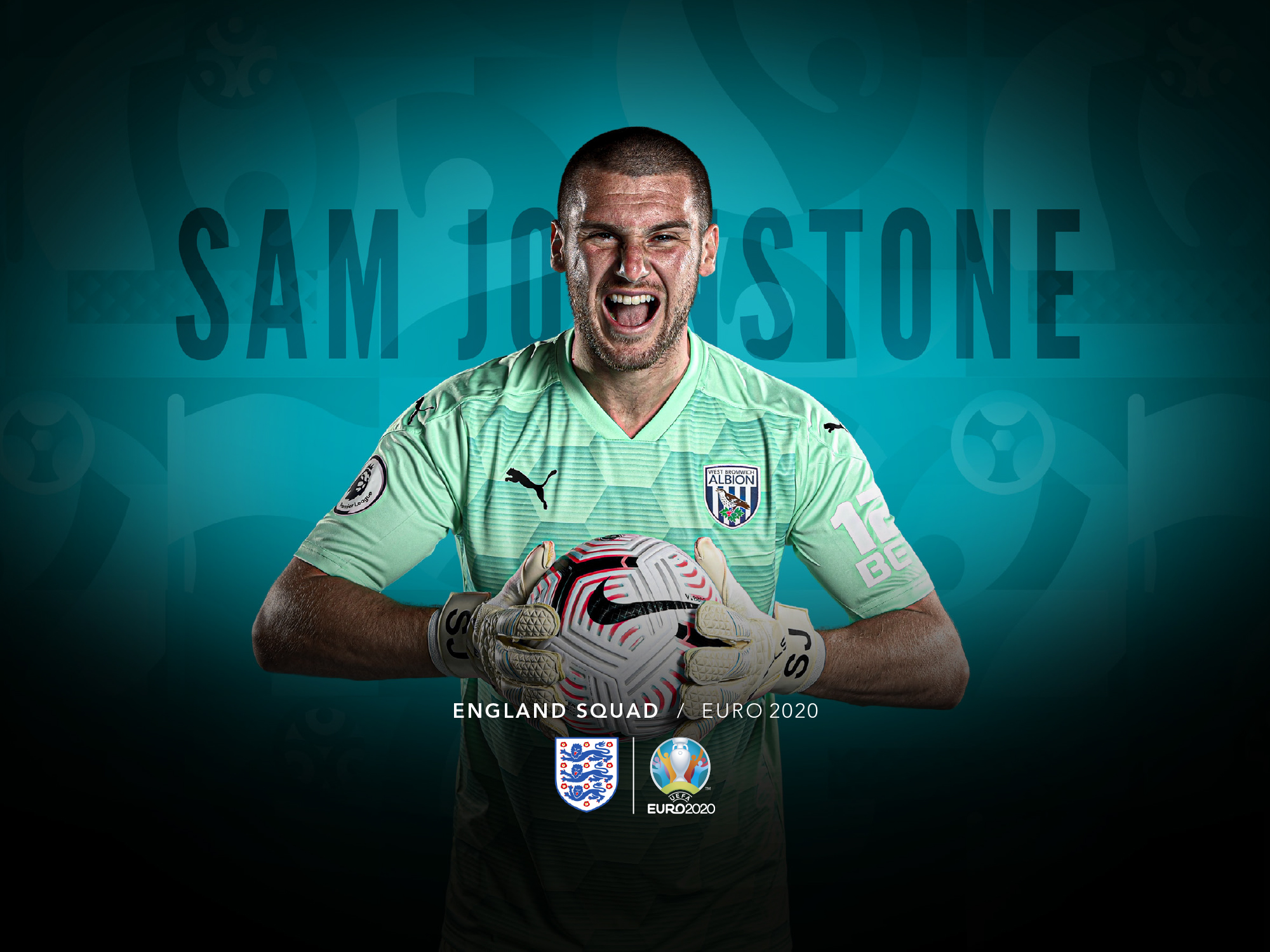 Johnstone selected for England UEFA Euro 2020 duty West Bromwich Albion